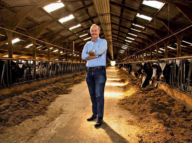 Holanda - Ernst van der Schans, proprietário da fazenda Den Eelder, em Poeldijk (Foto:  Bruno Blecher)