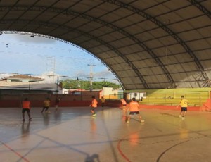 Barça Show realizou um amistoso como preparação para o Interdistrital (Foto: Reprodução/TV Rondônia)
