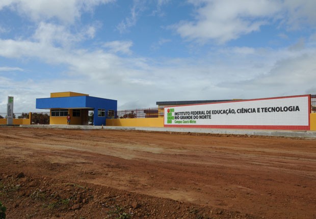 Campus do IFRN em Ceará-Mirim será inaugurado pela presidente Dilma Rousseff (Foto: Alberto Medeiros)