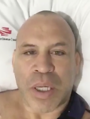 Wanderlei Silva, hospital;