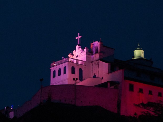 Convento da Penha, em Vila Velha (Foto: Fernando Madeira / A Gazeta)