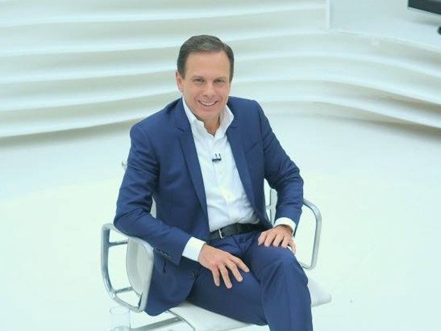 Doria em entrevista ao Roda Viva  (Foto: Divulgação)