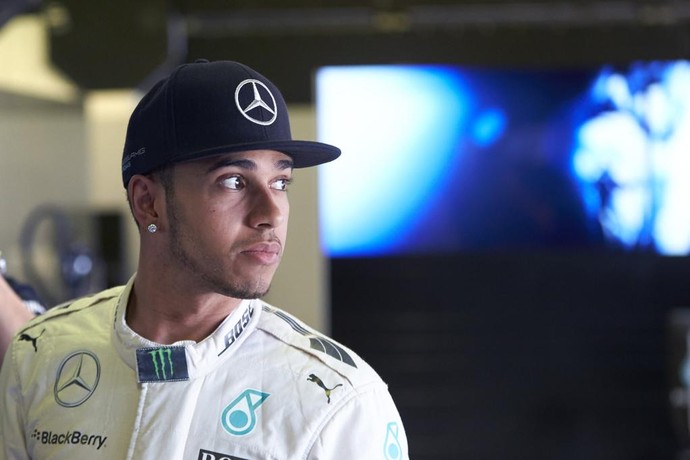 Lewis Hamilton reclamou de desequilíbrio em sua Mercedes na Espanha (Foto: Divulgação)