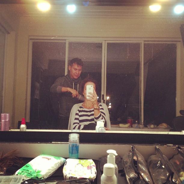 Ivete Sangalo acorda cedo e posta foto no camarim (Foto: Reprodução/Instagram)