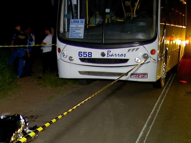 Ônibus fazia o trajeto entre Natal e São José de Mipibu (Foto: Reprodução/Inter TV Cabugi)