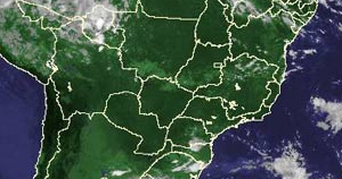 G1 Fim de semana terá sol entre nuvens em grande parte do país