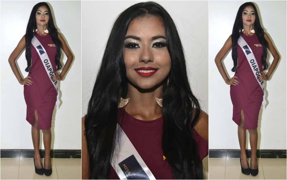Fabiana Monteiro, 19 anos, 1,68 metro, representa o município de Oiapoque (Foto: Kelwyn Melo/Divulgação)