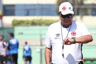 joel santana vasco treino (Foto: Marcelo Sadio / vasco.com.br)