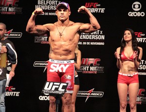 Vitor Belfort Pesagem UFC Goiânia (Foto: Rodrigo Malinverni)