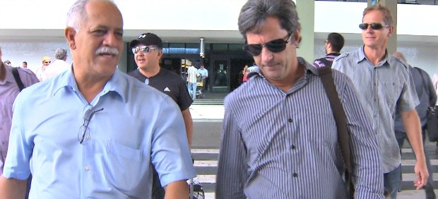 Caio Junior e Raimundo Queiroz (Foto: Reprodução / TV Bahia)