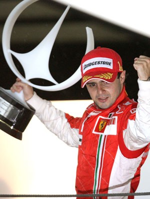 Massa, GP Brasil 2008 (Foto: Agência AFP)