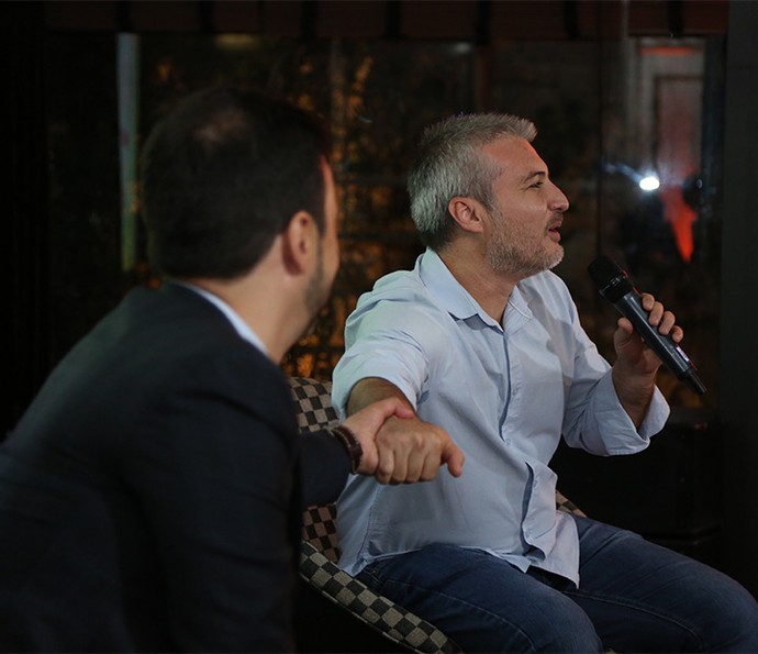 Fred Mayrink, diretor artístico da novela, comemora a parceria (Foto: Fabiano Battaglin/ Gshow) Fred Mayrink, diretor artístico da novela, comemora a parceria (Foto: Fabiano Battaglin/ Gshow)