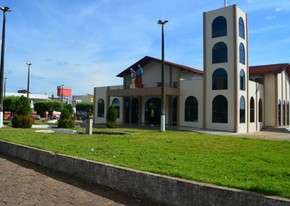 Esculturas Religiosas Da Praca Da Igreja Matriz De Cacoal Sao Retiradas Rondonia G1