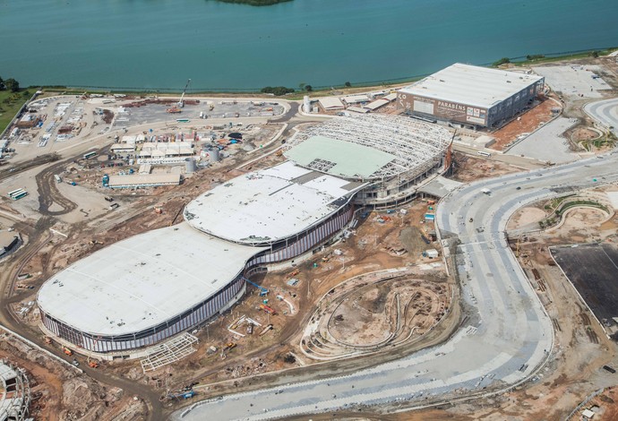 olimpíadas vista aérea arenas cariocas (Foto: Renato Sette Camara/Prefeitura do Rio)