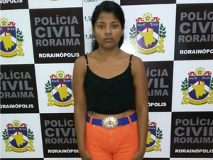 Vanessa Luima de Souza, de 22 anos, foi presa pela PM (Foto: Arquivo pessoal)