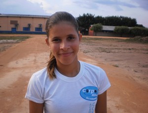 Eliane Ribeiro é promessa do atletismo em Rondônia (Foto: Fábio Matias)