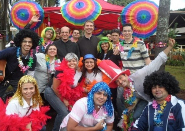 Grupo organiza carnaval religioso em chácara de Goiânia, Goiás (Foto: Divulgação)