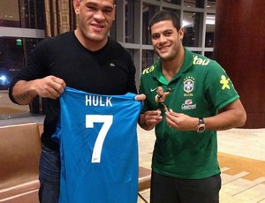 Hulk e Antônio Pezão (Foto: Reprodução/Instagram)