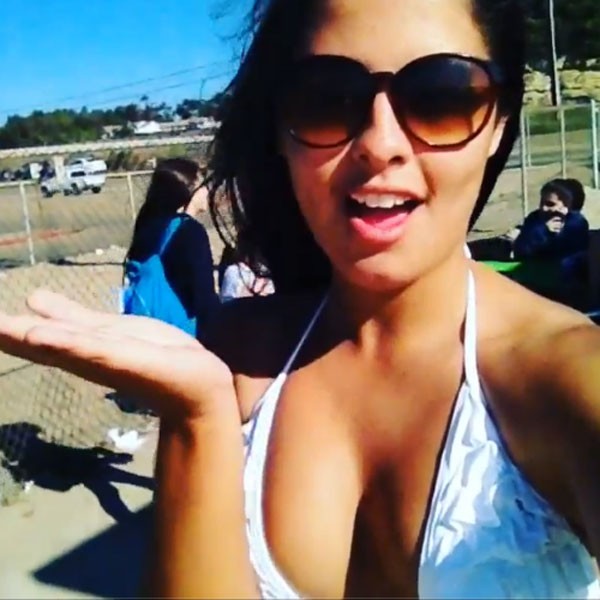 Danielle Favatto na Califórnia, nos Estados Unidos (Foto: Instagram/ Reprodução)