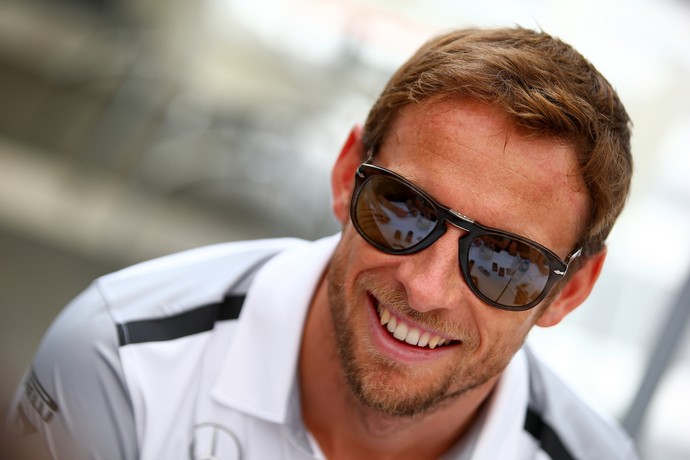 Jenson Button McLaren GP do Brasil 2014 (Foto: Getty Images)