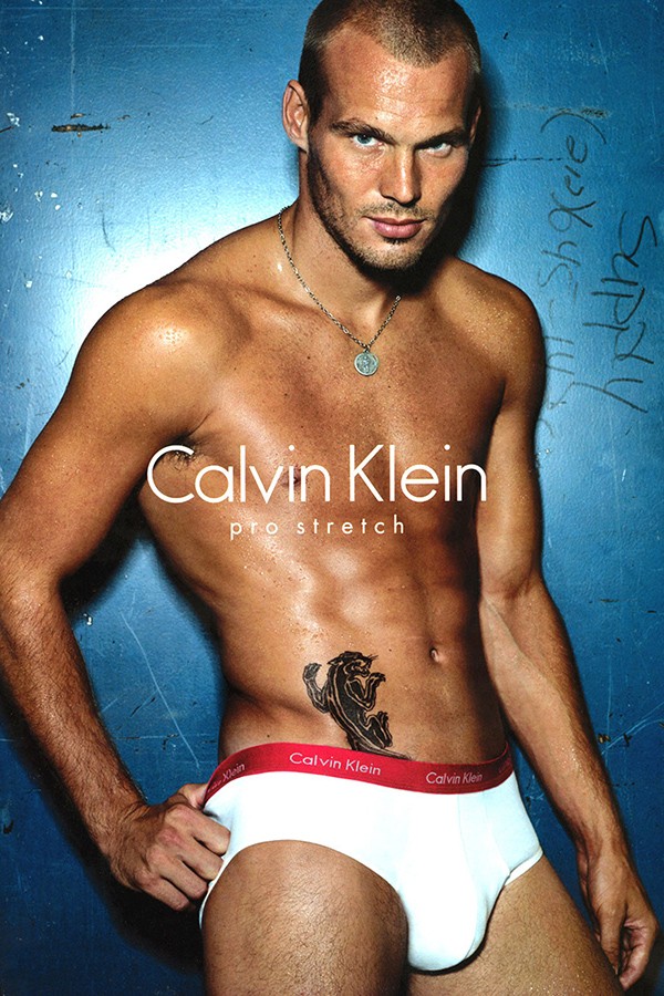 Freddie Ljungberg para Calvin Klein (Foto: Divulgação)