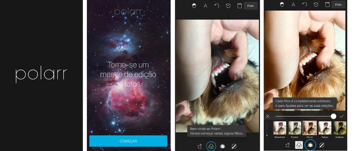 Edite suas fotos com um app completo (Reprodução/Camila Peres)