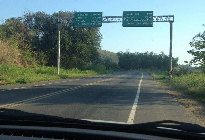 família Juiz de Froa Tupi-MG saída da Zona da Mata  (Foto: Estevão Baesso/Arquivo Pessoal)