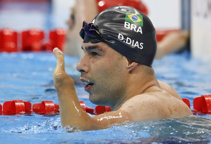 Daniel Dias vence os 200m livre S5 (Foto: Reuters)