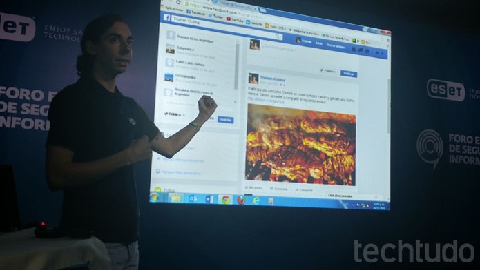 Post no Facebook atrai vítimas com suposto cupom de rodízio grátis para phishing (Foto: Melissa Cruz / TechTudo) Post no Facebook atrai vítimas com suposto cupom de rodízio grátis para phishing (Foto: Melissa Cruz / TechTudo)