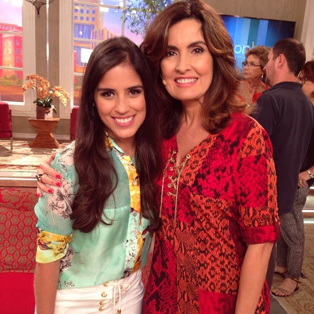 Camilla Camargo e Fátima Bernardes (Foto: Reprodução/Instagram)