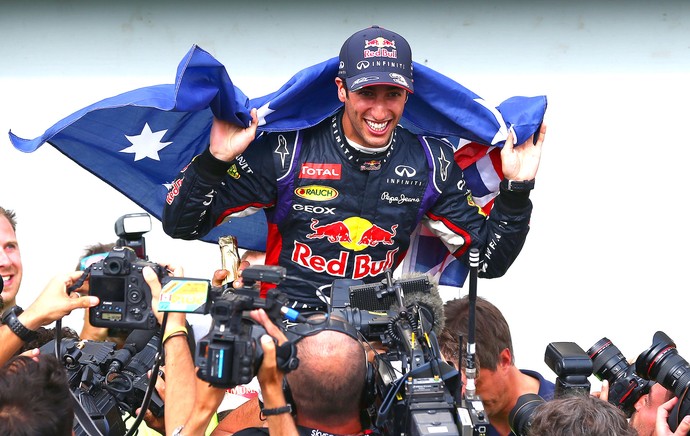 Daniel Ricciardo vence GP do Canadá (Foto: AFP) Daniel Ricciardo vence GP do Canadá (Foto: AFP)