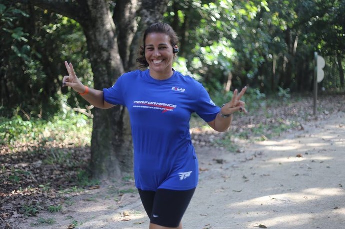 euatleta maratona do rio 2016 Luciana  (Foto: Arquivo pessoal)