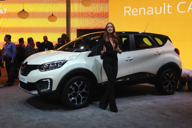 Renault Captur é apresentado no Salão do Automóvel (Foto: Julio Cabral/Autoesporte)