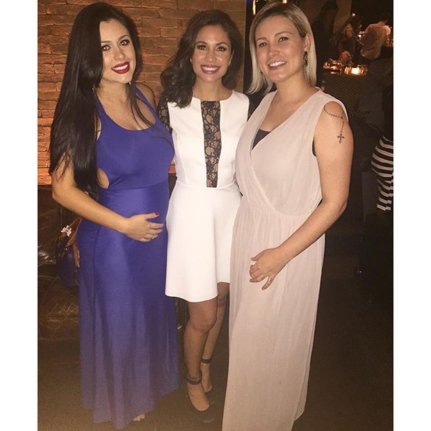 Rebeka Francys, Maria Melilo e Andressa Urach (Foto: Reprodução/Instagram)
