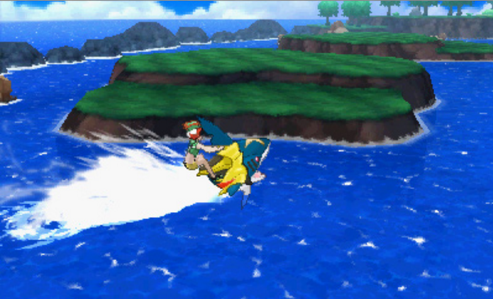 Novo sistema substitui HMs em Pokémon Sun e Moon (Foto: Divulgação/Nintendo)