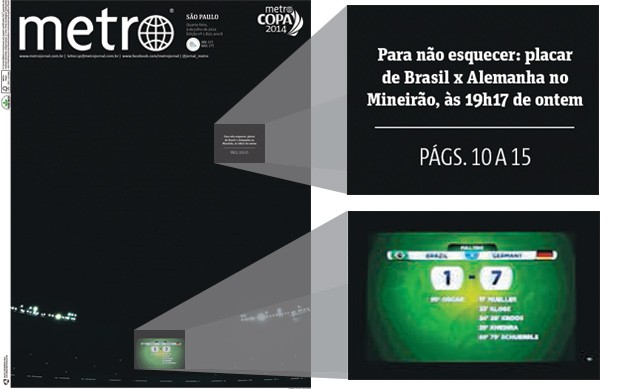 Capa Metro (Foto: Reprodução) Capa Metro (Foto: Reprodução)