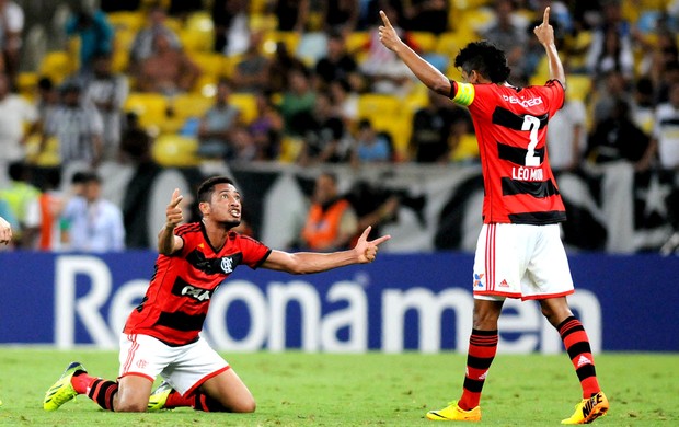 Hernane gol Flamengo jogo Botafogo (Foto: André Durão / Globoesporte.com)