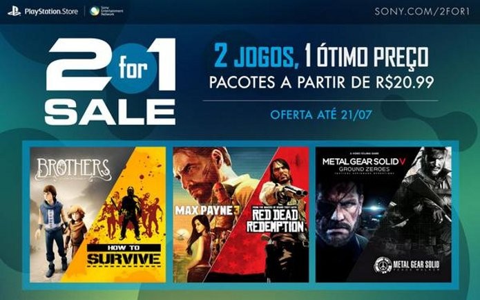 Max Payne 3 e Red Dead Redemption são dois dos jogos na Promoção 2 em 1. (Foto: Divulgação)