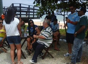 Mirinho, presidente de honra do Macaé (Foto: Tébaro Schmidt)