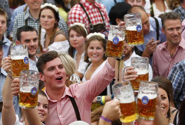 Oktoberfest de Munique vai até o dia 6 de outubro (Foto: Michael Dalder/Reuters)