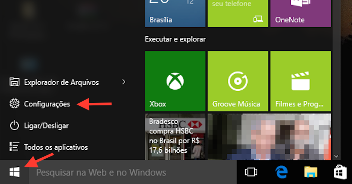 Windows 10: adicione atalhos para pastas importantes no Menu Iniciar Passo-1