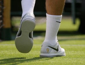 tênis roger federer  Wimbledon (Foto: Agência AP)