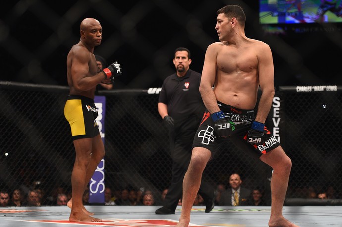 Anderson Silva x Nick Diaz, UFC 183 (Foto: Getty Images)