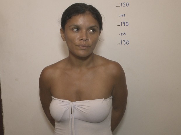 Joseane Aires da Costa é suspeita de participar de chacina em Panaquatira (Foto: Reprodução/TV Mirante)