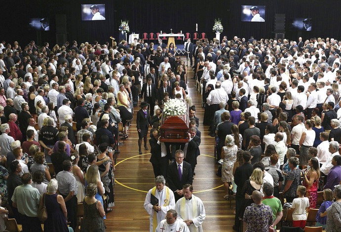 funeral Phillip Hughes Críquete (Foto: EFE)
