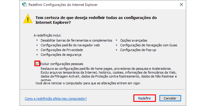 Não esqueça de excluir seus dados pessoais do navegador (Foto: Reprodução/Paulo Alves)