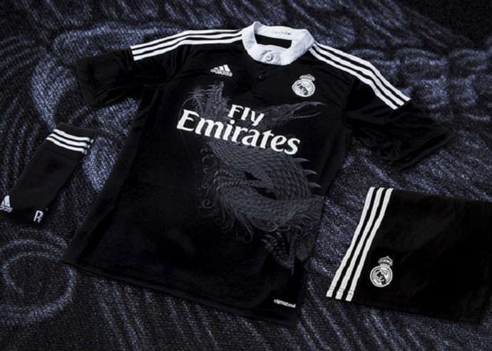 Real Madrid uniforme Champions (Foto: Divulgação/Site oficial do Real Madrid)
