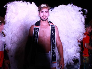 Serginho Oliveira venceu concurso de beleza gay (Foto: Suelen Gonçalves/ G1 AM)