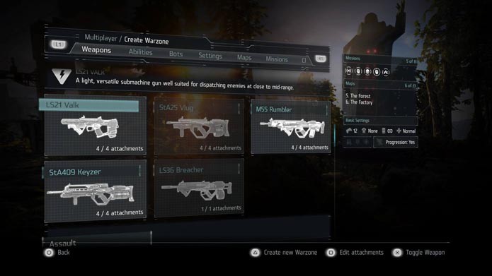 Killzone Shadow Fall: como criar uma sala de jogo no modo multiplayer (Foto: Reprodução/Murilo Molina)
