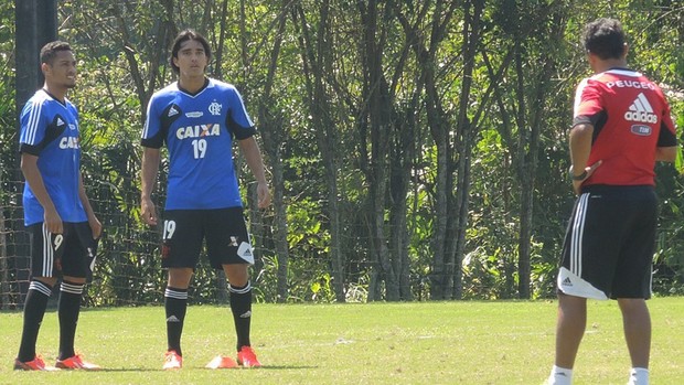 Marcelo Moreno Treino Flamengo (Foto: Cahê Mota)